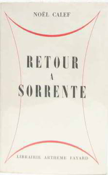 Retour à sorrente. Calef Noël