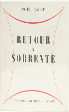 Retour à sorrente. Calef Noël