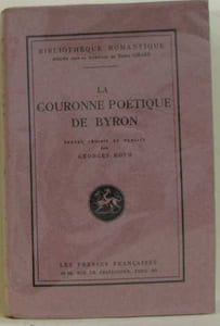 La couronne poétique de byron