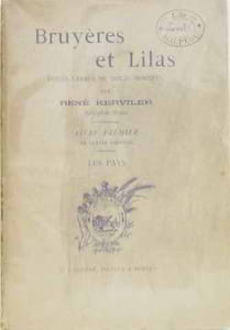 Bruyères et lilas douze gerbes de douze sonnets