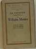 La vocation théatrale de wilhelm meister. Collectif