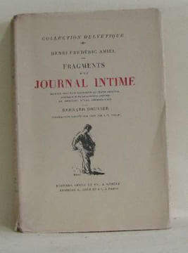 Fragments d'un journal intime tome II. Frédéric Amiel Henri