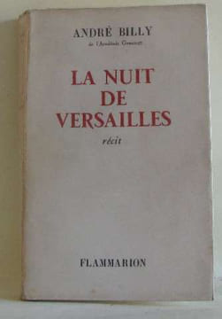 La nuit de versailles. Billy André