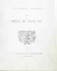Le si cle de Louis XIV - Catalogue d'exposition f vrier-avril 1927. Bibliothèque Nationale