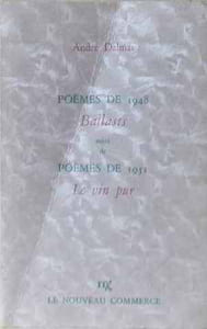 Poèmes de 1948 ballasts suivi de poèmes de 1951 le vin pur