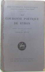 La couronne poétique de byron