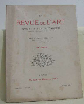 La revue de l'art tome LX - n°330. Dezarrois André