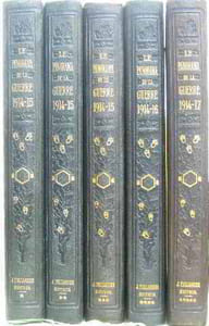 Le panorama de la guerre de 1914 (tomes I II III IV et V)