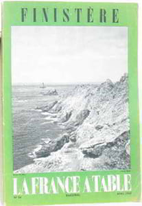 La france à table finistère bimestriel n°84 avril 1960