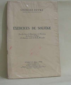 Exercices de solfège classes de 4e et 3e