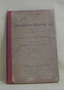 Chansons rustiques a deux voix