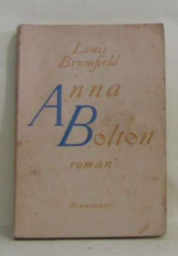 Anna bolton. Bromfield Louis