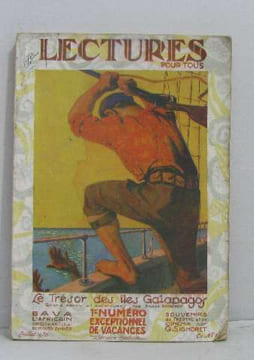 Lectures pour tous juillet 1926 - le trésor des îles galapagos. Collectif