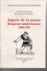 Aspects de la pensée hispano-américaine : 1898-1930. Danièle Genevois  Bernard Le Gonidec