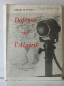 Défense de l'algérie