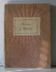 Madame de broc
