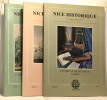 Nice historique 3 numéros: 1994-n°2/3 un siècle de musique à Nice + 1998 n°3 Commerce et Port-Franc + 1999 n°1/2 Villefranche un destin maritime. ...