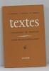Textes collection de français livre de documentation 6e. Langlois P.  Mareuil A.  Cardera M