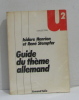 Guide du thème allemand. Henrion Isidore  Stempfer René