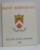 Saint berthevin bulletin officiel municipal 1967 n°1. Collectif