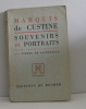 Marquis de custine souvenirs et portraits. De Lacretelle Pierre