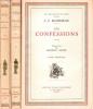 Les confessions (3 vols). Rousseau J.j