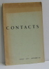 Contacts juillet-août-septembre 1958. 