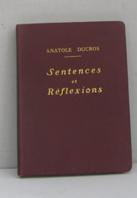 Sentences et réflexions