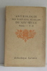 Anthologie des écrivains français du XIXe siècle poésie - T.II (1850-1900). 