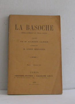 La basoche opéra-comique en trois actes. undefined