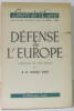 Défense de L'Europe. Liddell Hart