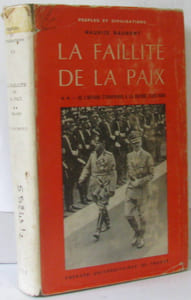 La faillite de la paix