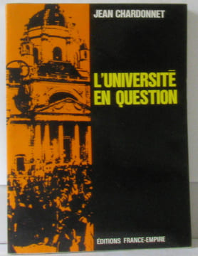 L'université en question. Chardonnet