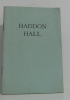 Illustrated handbook and guide to haddon hall. Carrington Rachel