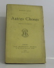 Autres choses (poésies diverses). Ancey Georges