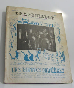 Crapouillot n°19 les bonnes manières. Galtier-boissière Jean