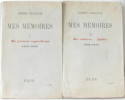 Mes mémoires (en deux volumes: tome 1: Ma jeunesse orgueilleuse 1863-1909 tome 2 Mes audaces - Agadir 1909-1912). Caillaux