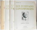 les écrivains contemporains 4 numéros (n°19 Louis Bromfield n°21 Maurice Duron; n°23 Hervé Bazin; n°26 Joseph Peyré). Collectif