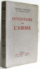 Inventaire de l'abime 1884-1901. Duhamel Georges