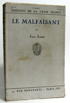 Le malfaisant. Leune Jean