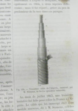Les merveilles de la science ou description populaire des inventions modernes; La télégraphie sous-marine le câble transatlantique. Figuier