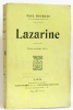 Lazarine. Bourget Paul