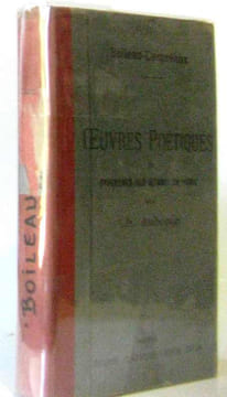 uvres poétiques et fragments des ?uvres en prose par Ch. AUbertin. Boileau-Despréaux