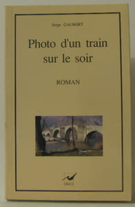 Photo d'un train sur le soir