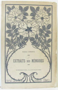 Extraits des mémoires de la Duchesse d'Abrantès la révolution le directoire le consulat