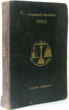 Almanach Hachette 1905. Collecticf