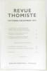 Revue thomiste octobre-décembre 2004. Collectif