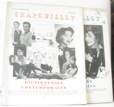 Crapouillot dictionnaire des contemporains tome premier et deuxième (N°42 octobre 1958 - N°43 janvier 1959). Collectif