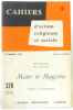 Cahiers d'action religieuse et sociale - 15 septembre 1961 Encyclique de S.S. Jean XXIII Mater et Magistra extraits et commentaires n°328. Collectif