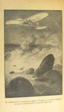 L'aviateur du Pacifique illustration de G. Dutriac. Danrit
